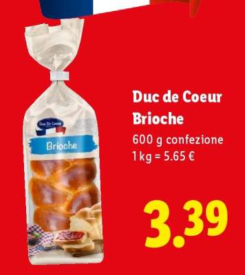 Duc de Coeur Brioche