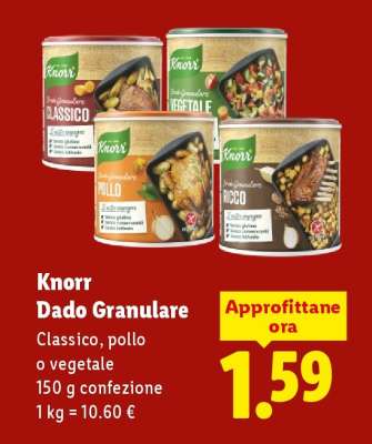 Knorr Dado Granulare