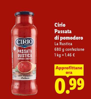 Cirio Passata di pomodoro