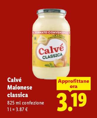 Calvé Maionese Classica