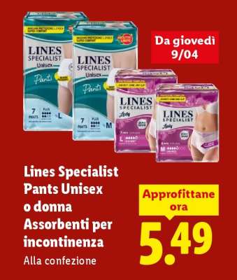 Lines Specialist Pants Unisex o donna