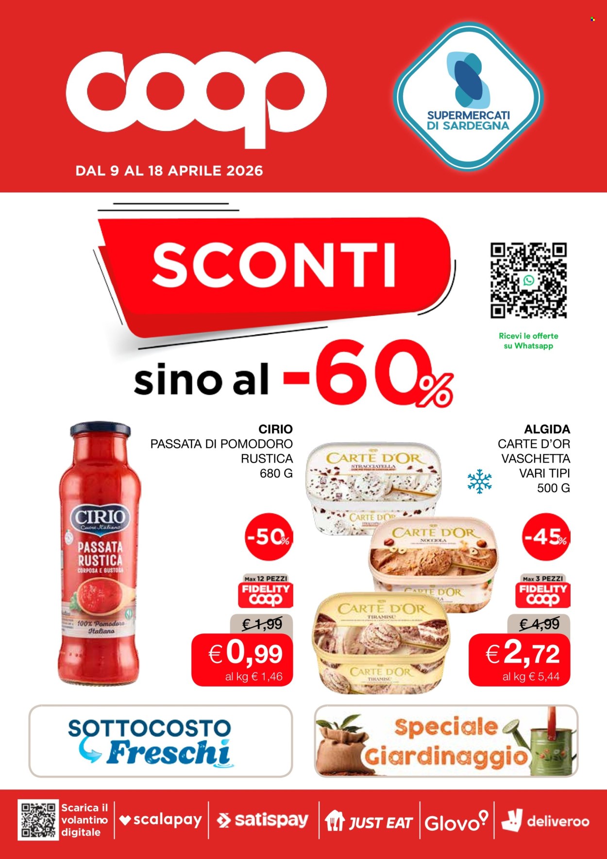 Volantino Coop - 9/4/2026 - 18/4/2026. Pagina 1