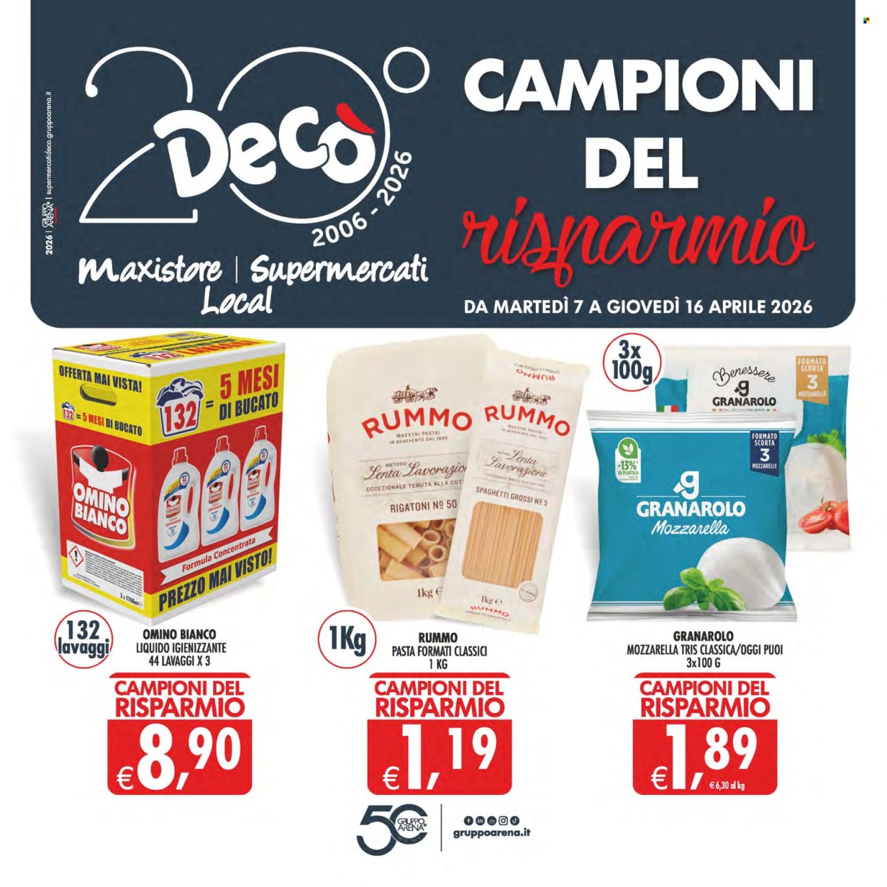 Volantino Deco - 7/4/2026 - 16/4/2026. Pagina 1