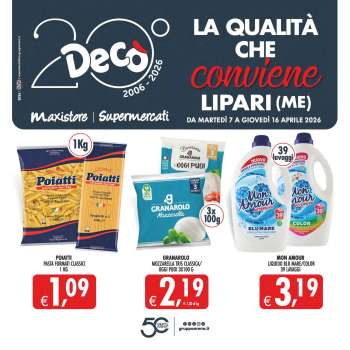 Volantino Deco - 7/4/2026 - 16/4/2026.