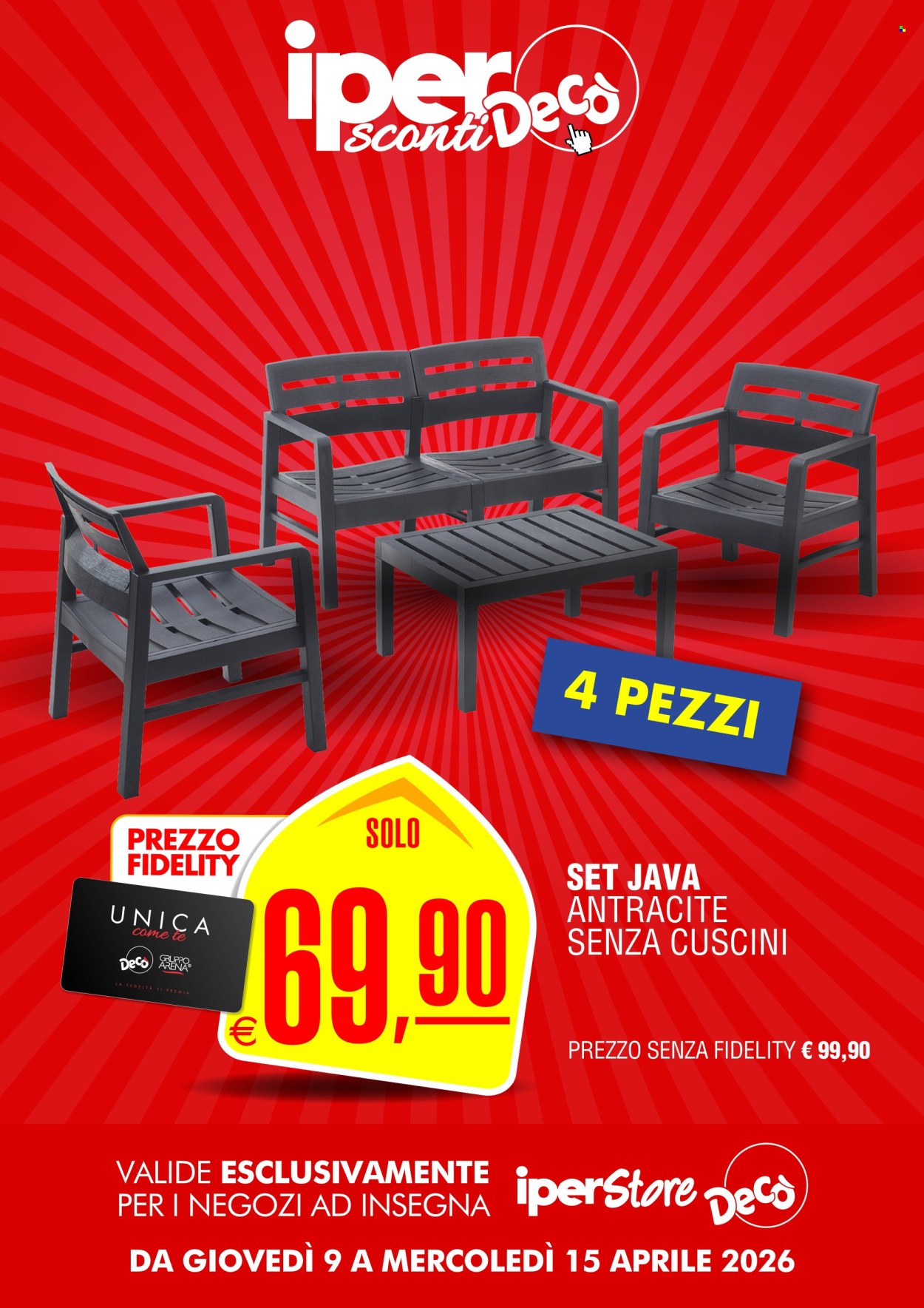 Volantino Deco - 9/4/2026 - 15/4/2026. Pagina 14