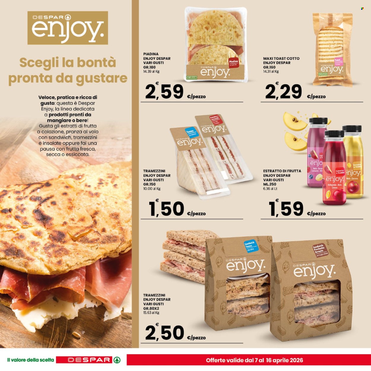 Volantino Despar - 7/4/2026 - 16/4/2026. Pagina 11