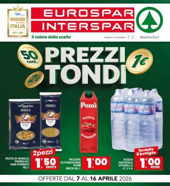 Volantino Eurospar - 7/4/2026 - 16/4/2026.