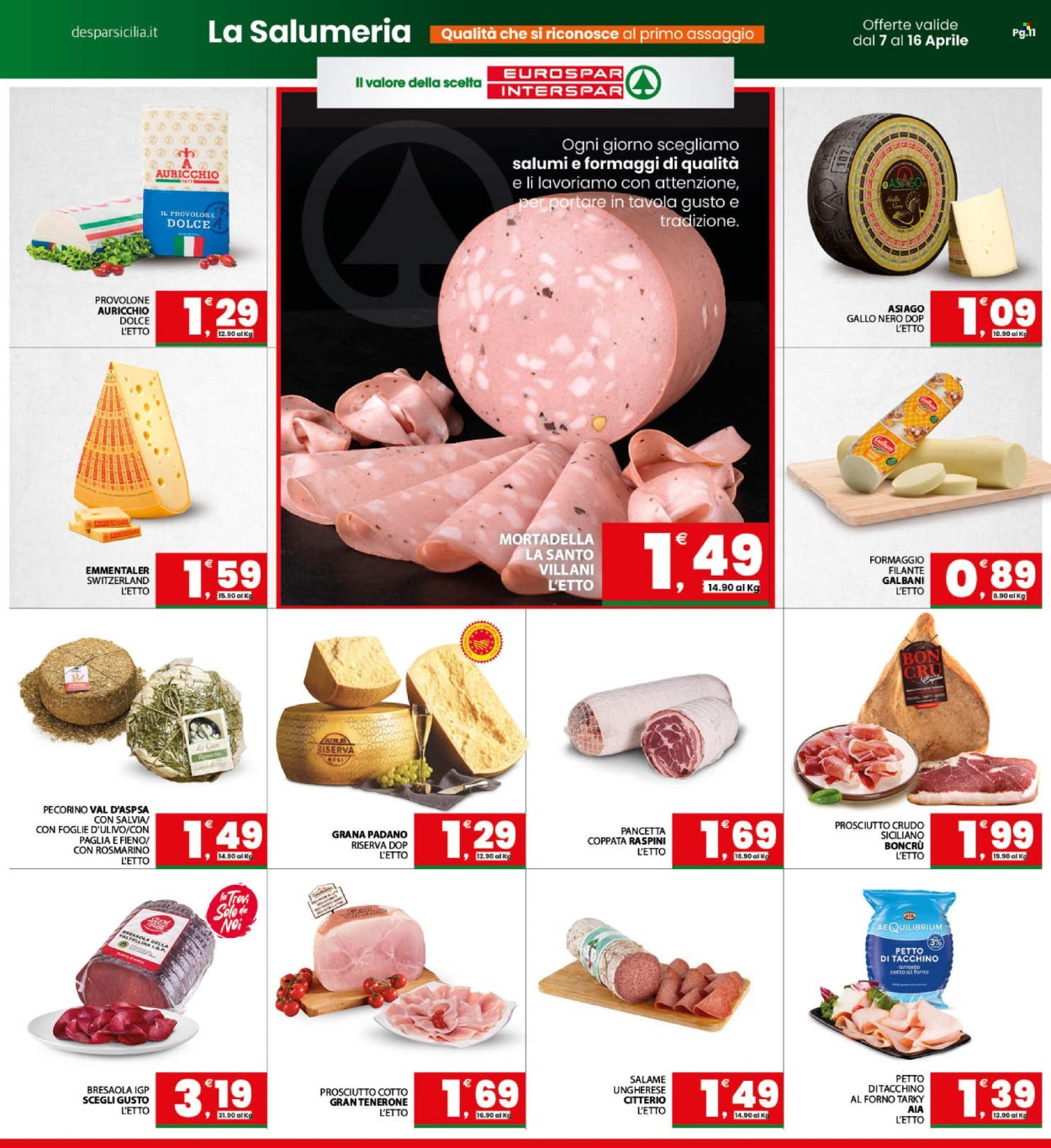 Volantino Eurospar - 7/4/2026 - 16/4/2026. Pagina 11