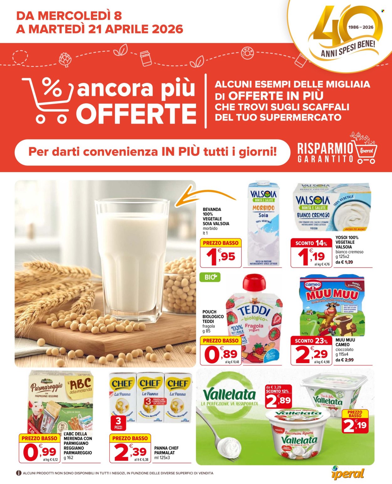 Volantino Iperal - 8/4/2026 - 21/4/2026. Pagina 1