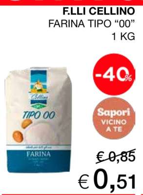 F.LLI CELLINO FARINA TIPO “00”