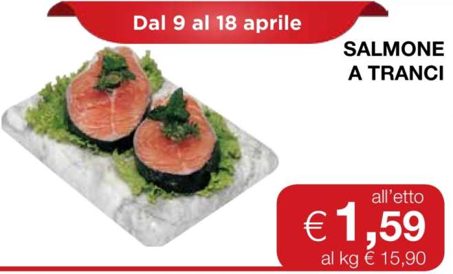 Salmone a Tranci