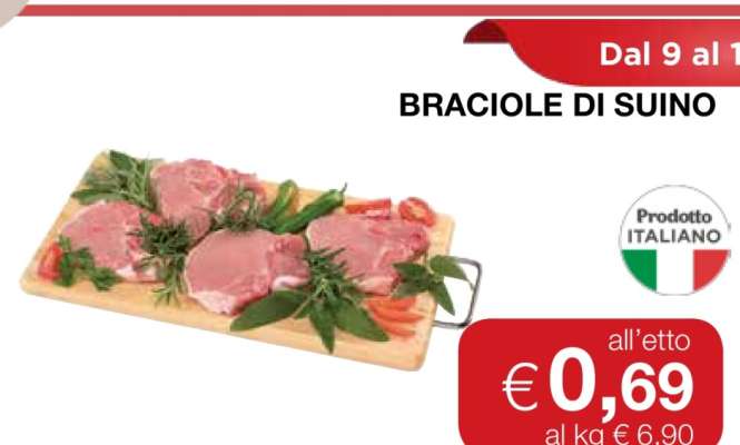 Braciole di suino