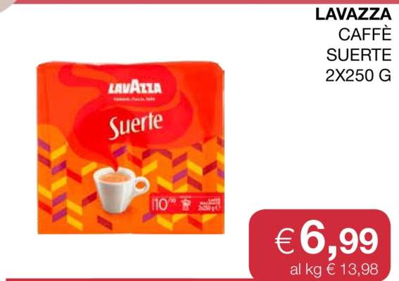 LAVAZZA CAFFÈ SUERTE 2X250 G