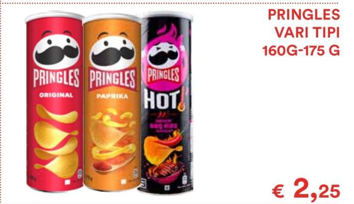 PRINGLES vari tipi