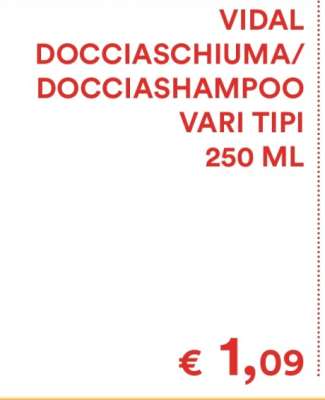 VIDAL DOCCIASCHIUMA/DOCCIASHAMPOO