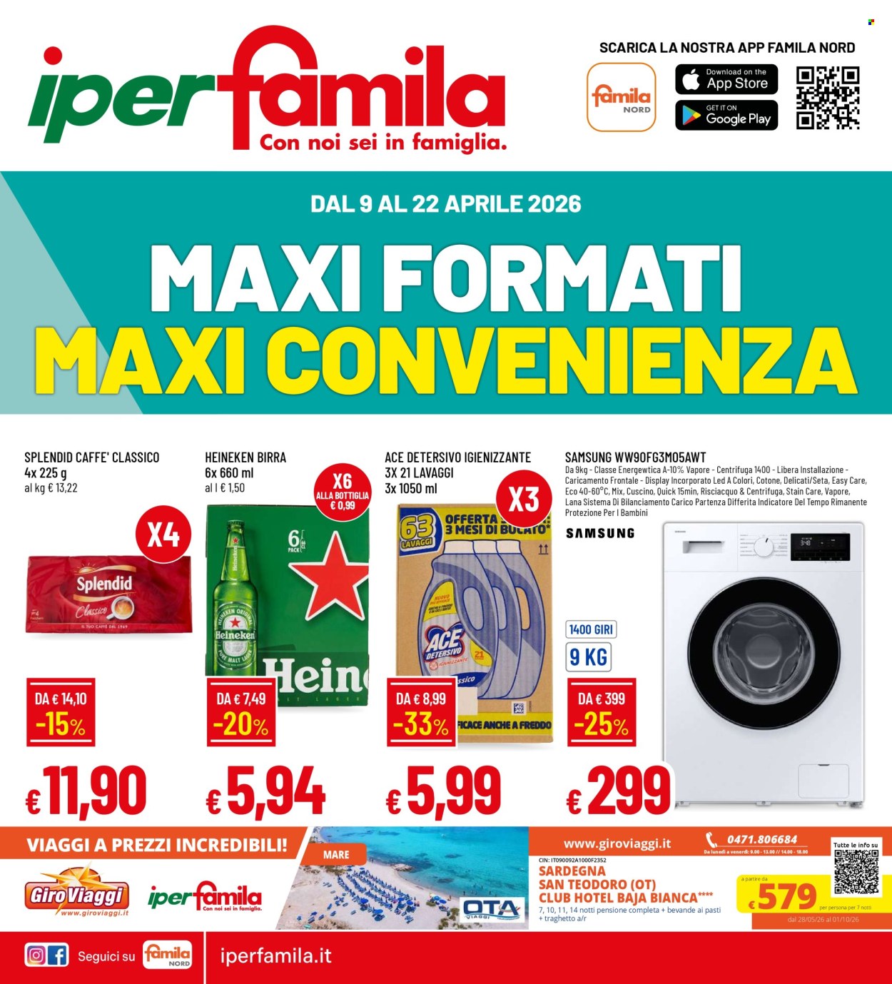 Volantino Famila - 9/4/2026 - 22/4/2026. Pagina 1
