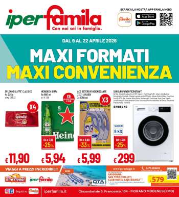 Volantino Famila - 9/4/2026 - 22/4/2026.