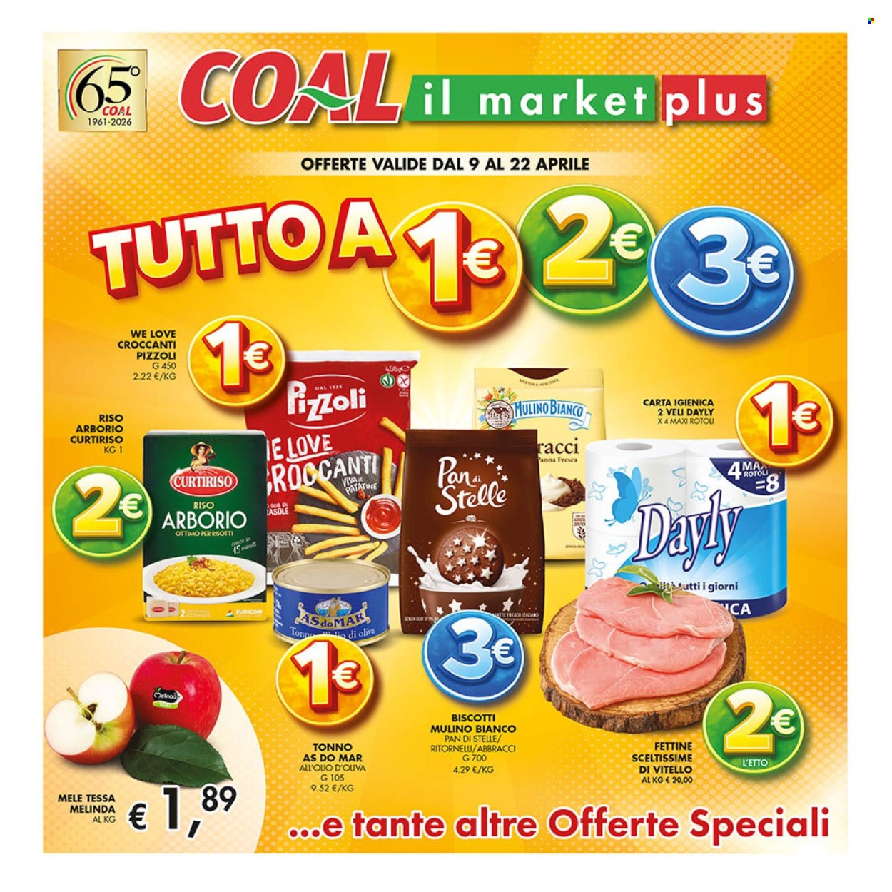 Volantino COAL - 9/4/2026 - 22/4/2026. Pagina 1