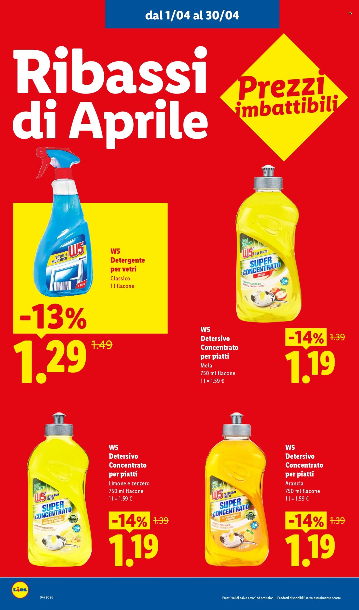 Volantino Lidl - 1/4/2026 - 30/4/2026. Pagina 14