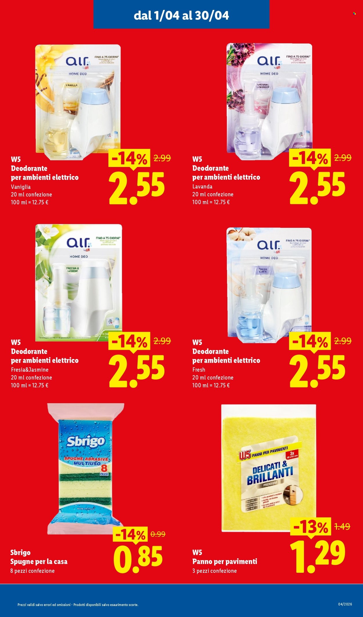 Volantino Lidl - 1/4/2026 - 30/4/2026. Pagina 15