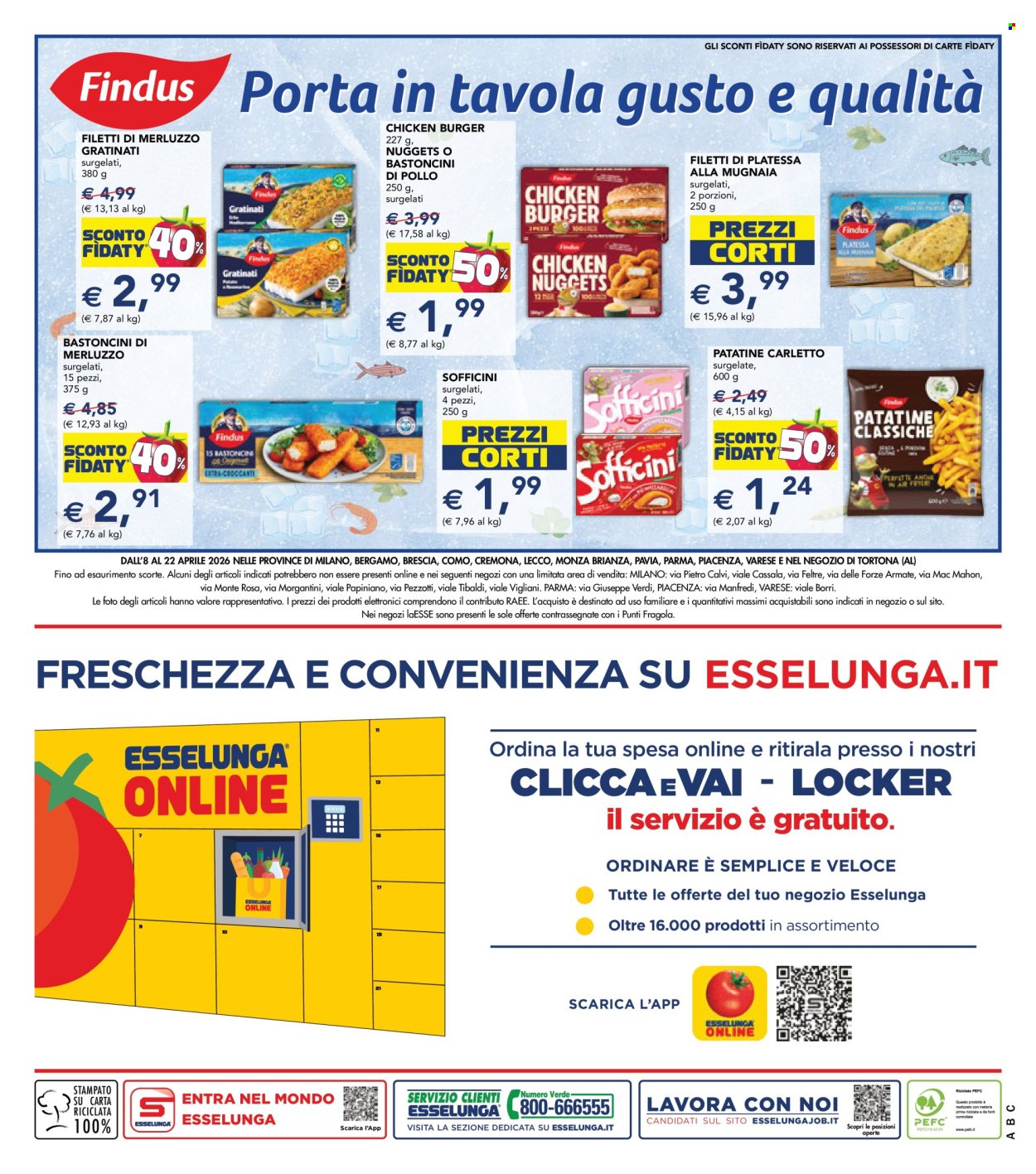 Volantino Esselunga - 8/4/2026 - 22/4/2026. Pagina 25