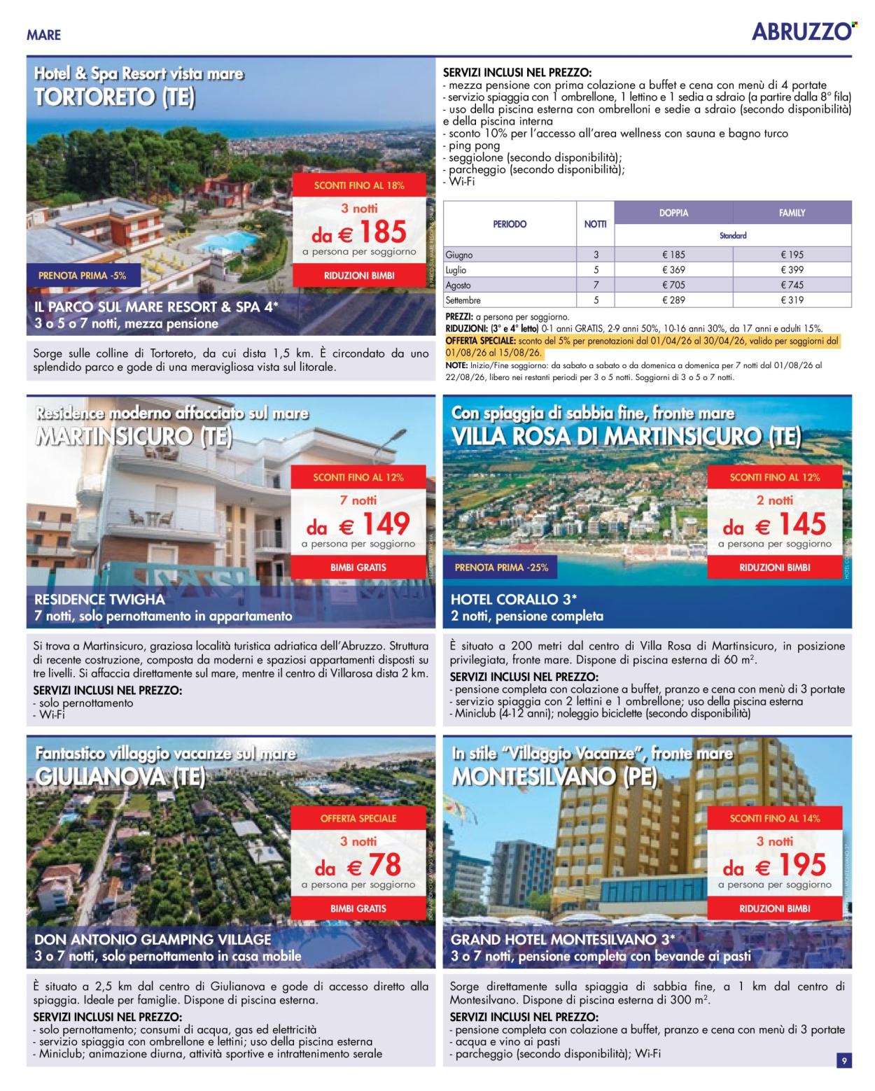 Leták Esselunga - 26.3.2026 - 30.9.2026. Strana 9