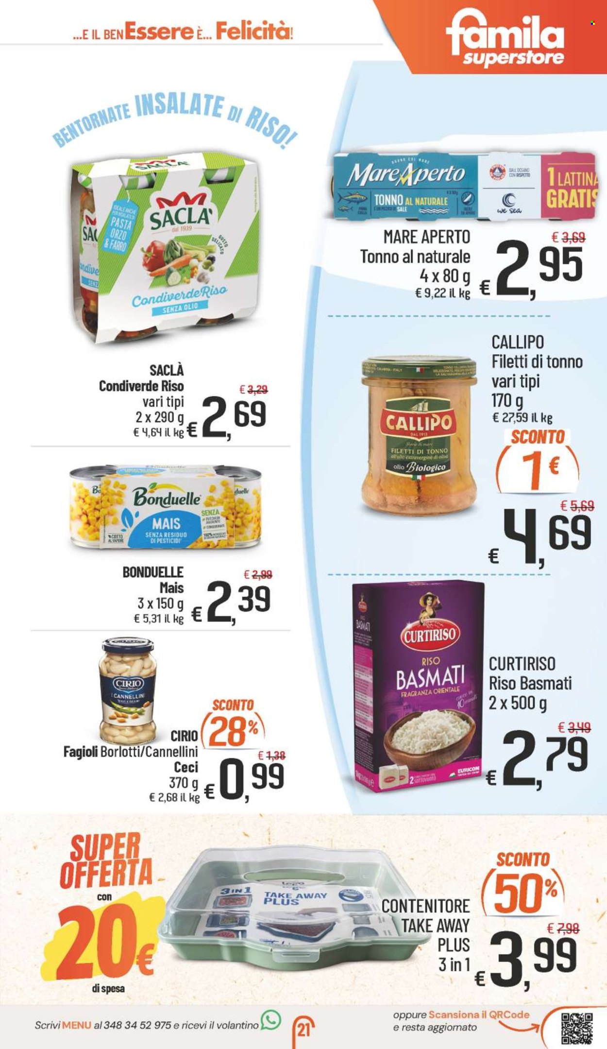 Volantino Famila - 10/4/2026 - 18/4/2026. Pagina 21