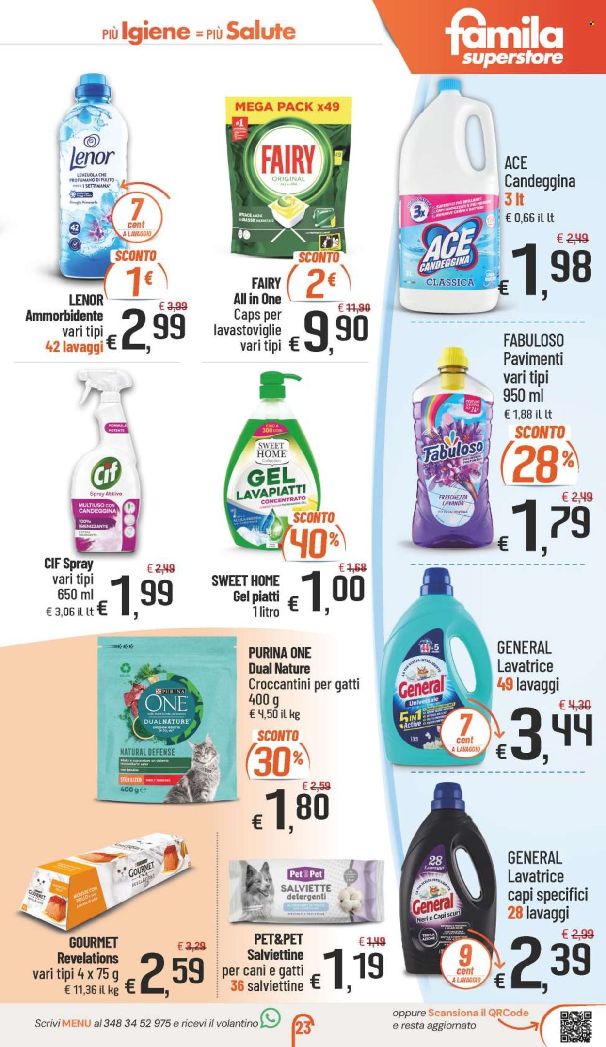 Volantino Famila - 10/4/2026 - 18/4/2026. Pagina 23