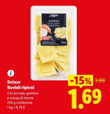 Deluxe Ravioli ripieni