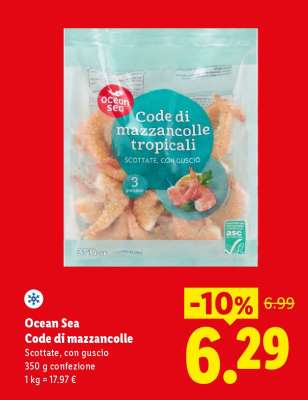 Ocean Sea Code di mazzancolle