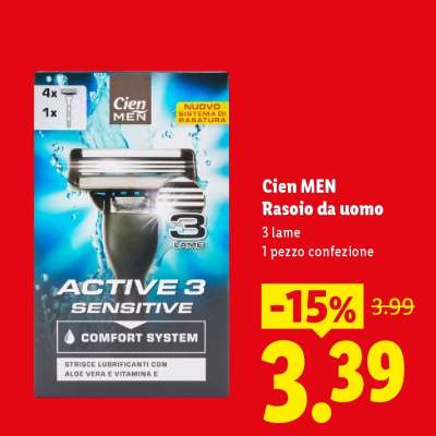 Cien MEN Rasoio da uomo