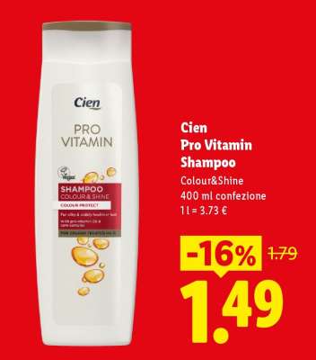 Cien Pro Vitamin Shampoo