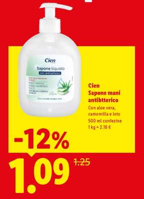 Cien Sapone mani antibatterico