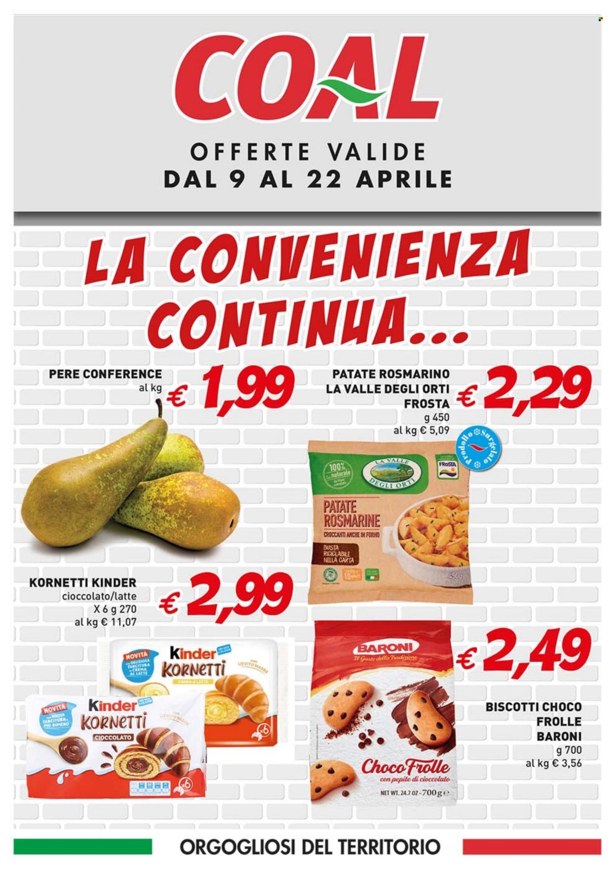 Volantino COAL - 9/4/2026 - 22/4/2026. Pagina 1