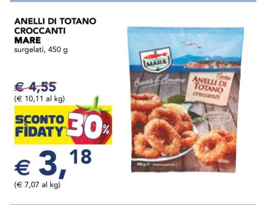 ANELLI DI TOTANO CROCCANTI MARE