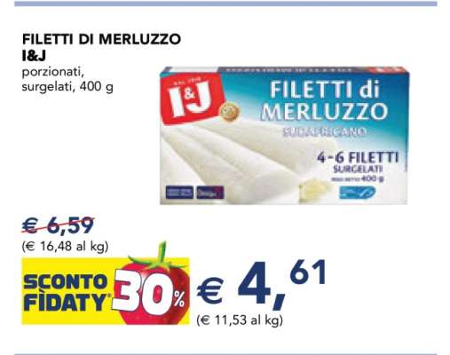 Filetti di Merluzzo