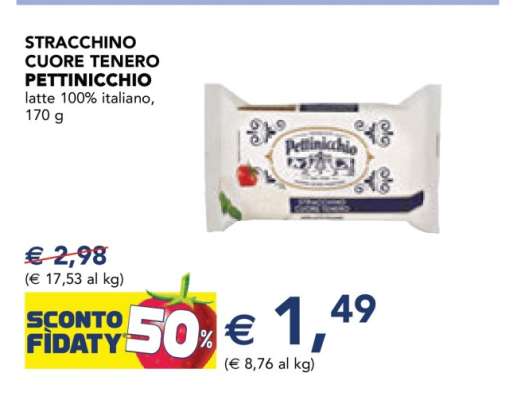 STRACCHINO CUORE TENERO PETTINICCHIO