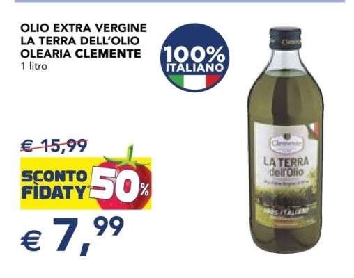 Olio Extra Vergine La Terra dell'Olio Olearia Clemente