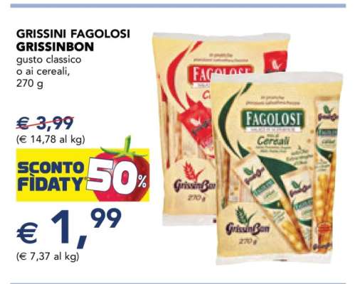 GRISSINI FAGOLOSI GRISSINBON