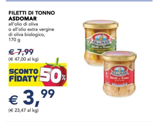 Filetti di Tonno ASDOMAR
