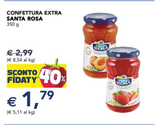 Confettura Extra Santa Rosa