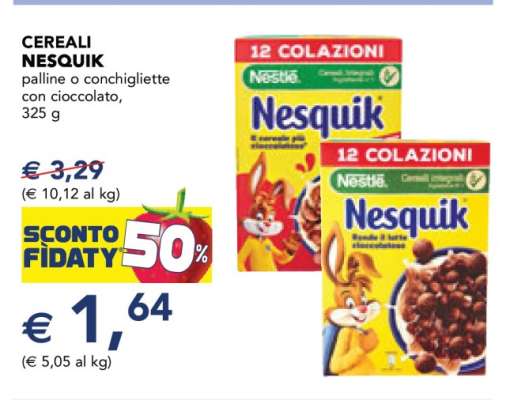 CEREALI NESQUIK