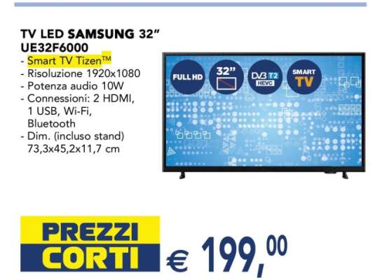 TV LED SAMSUNG 32'' UE32F6000