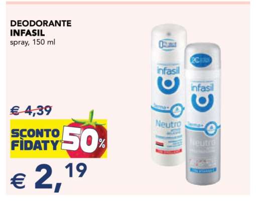 Deodorante Infasil