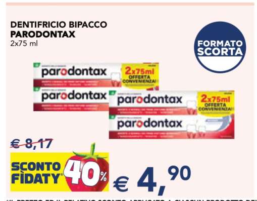 DENTIFRICIO BIPACCO PARODONTAX