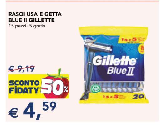 RASOI USA E GETTA BLUE II GILLETTE