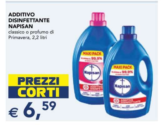 Additivo Disinfettante Napisan