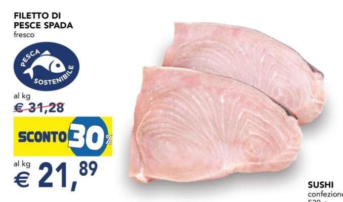 Filetto di Pesce Spada