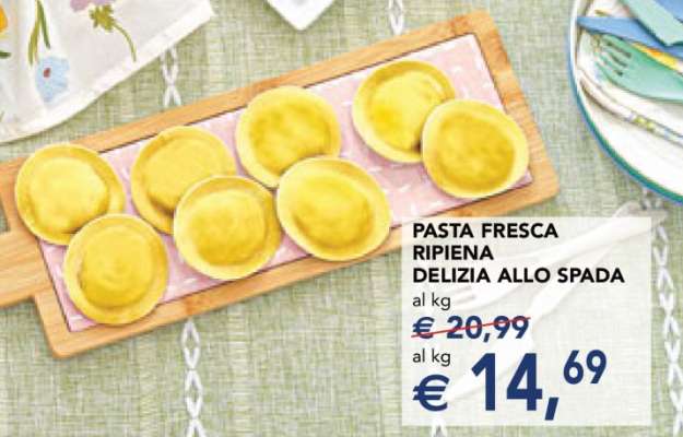 PASTA FRESCA RIPIENA DELIZIA ALLO SPADA