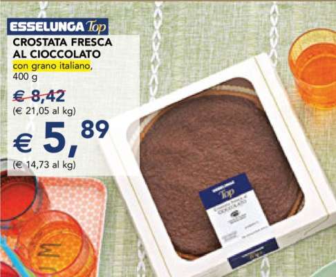 CROSTATA FRESCA AL CIOCCOLATO